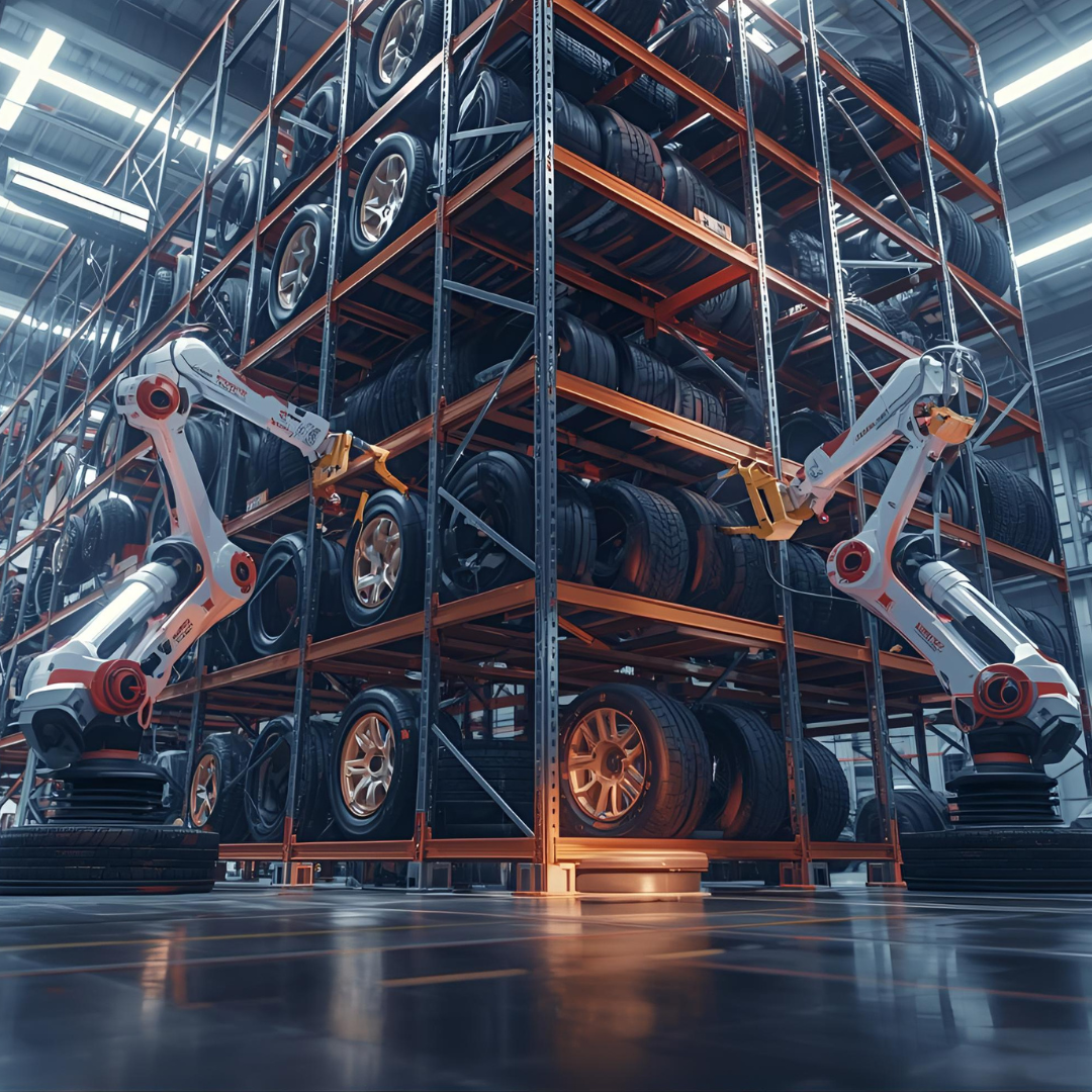 Tyre Racking System by Signature Racking UAE