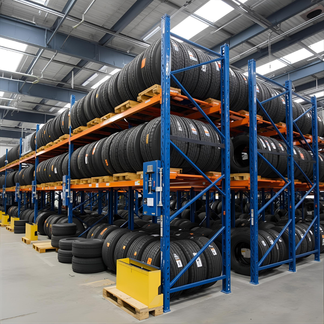 Custom tire racking installation Dubai