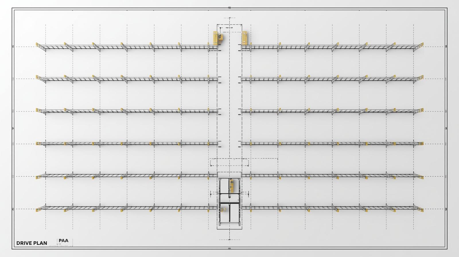 Drive-in racking system