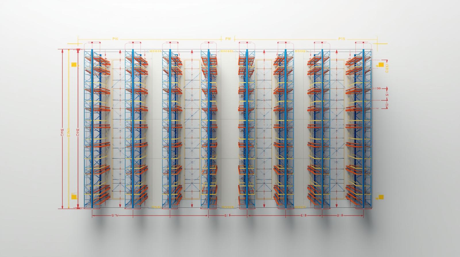 Drive-in racking installation