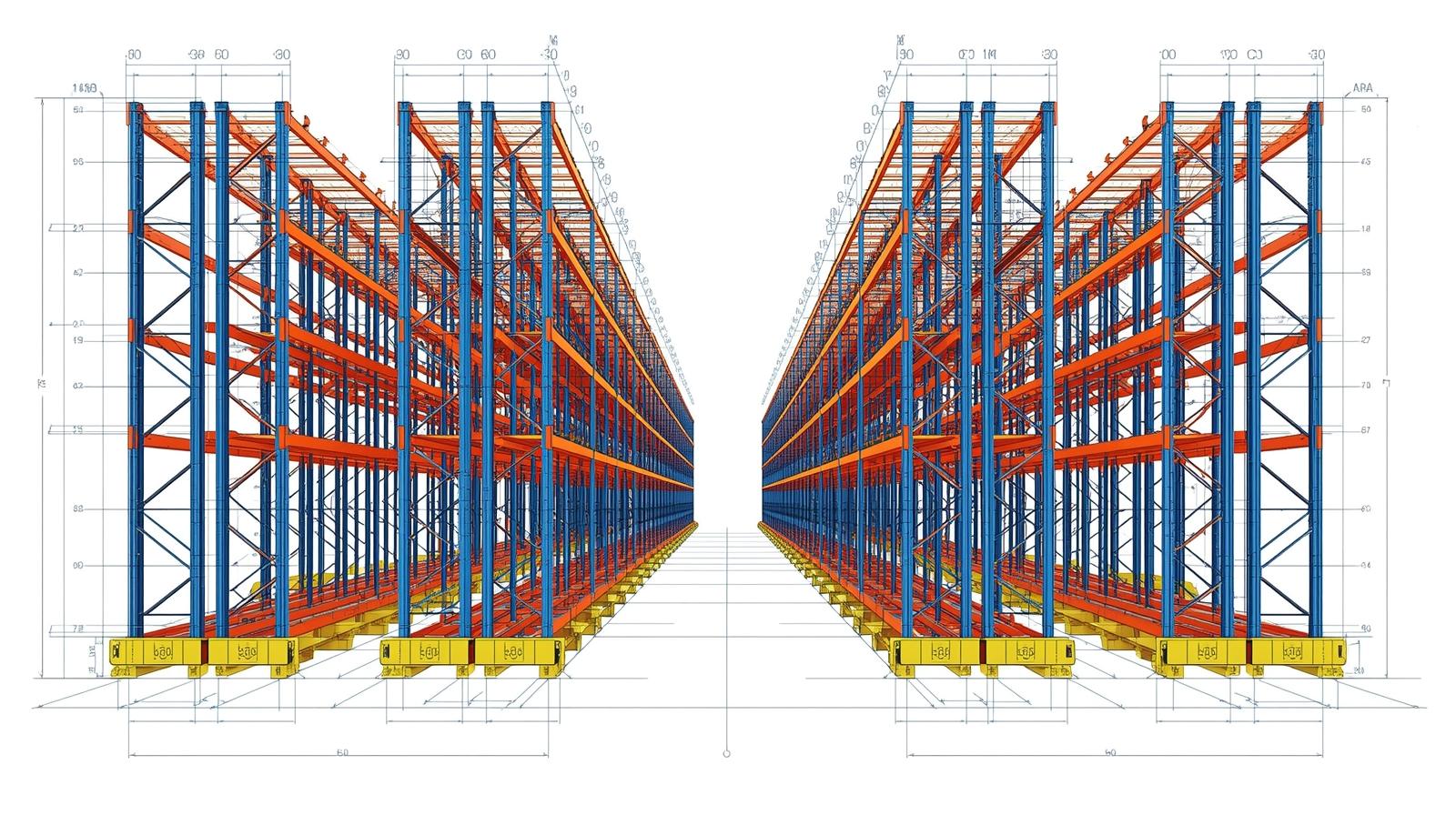 Drive-in racking system