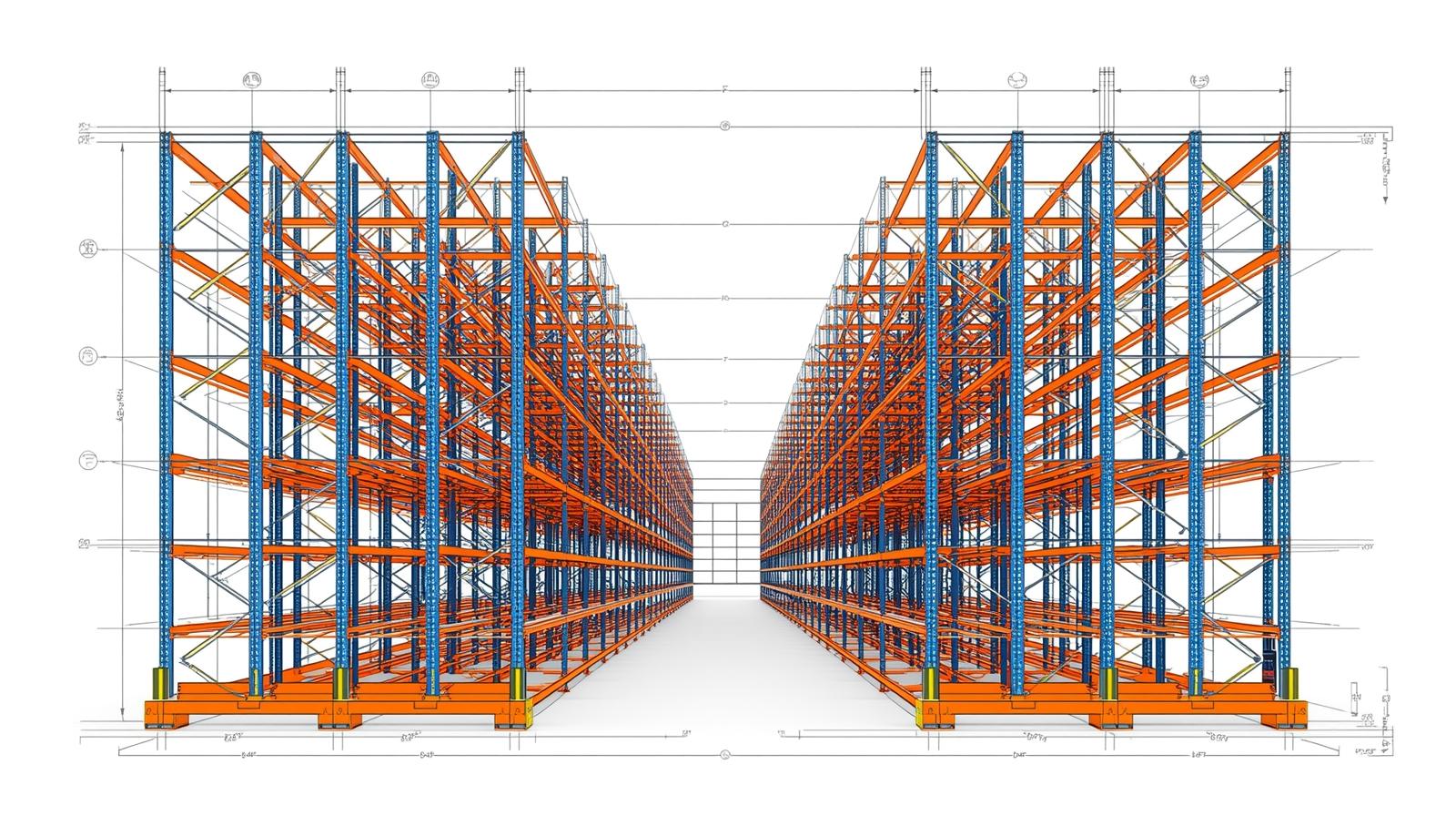 Drive-in racking installation