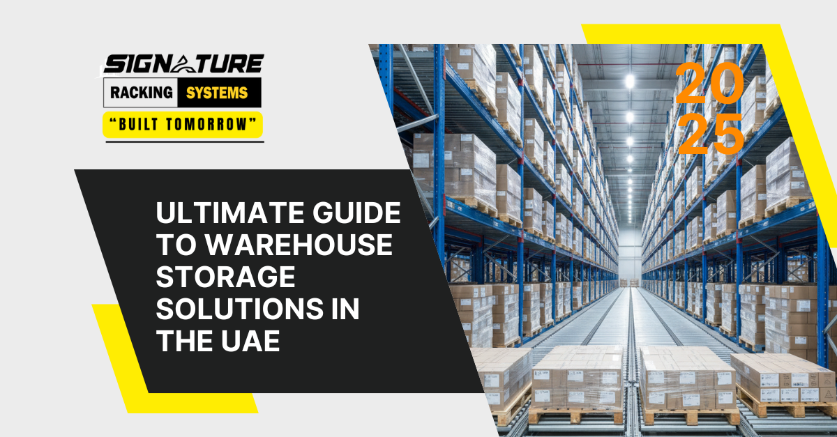 Warehouse Storage Solutions UAE | Pallet Racking & Shelving