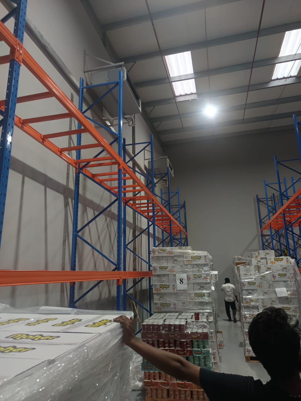 Pallet Racking Installation in Progress – Ras Al Khor, Dubai