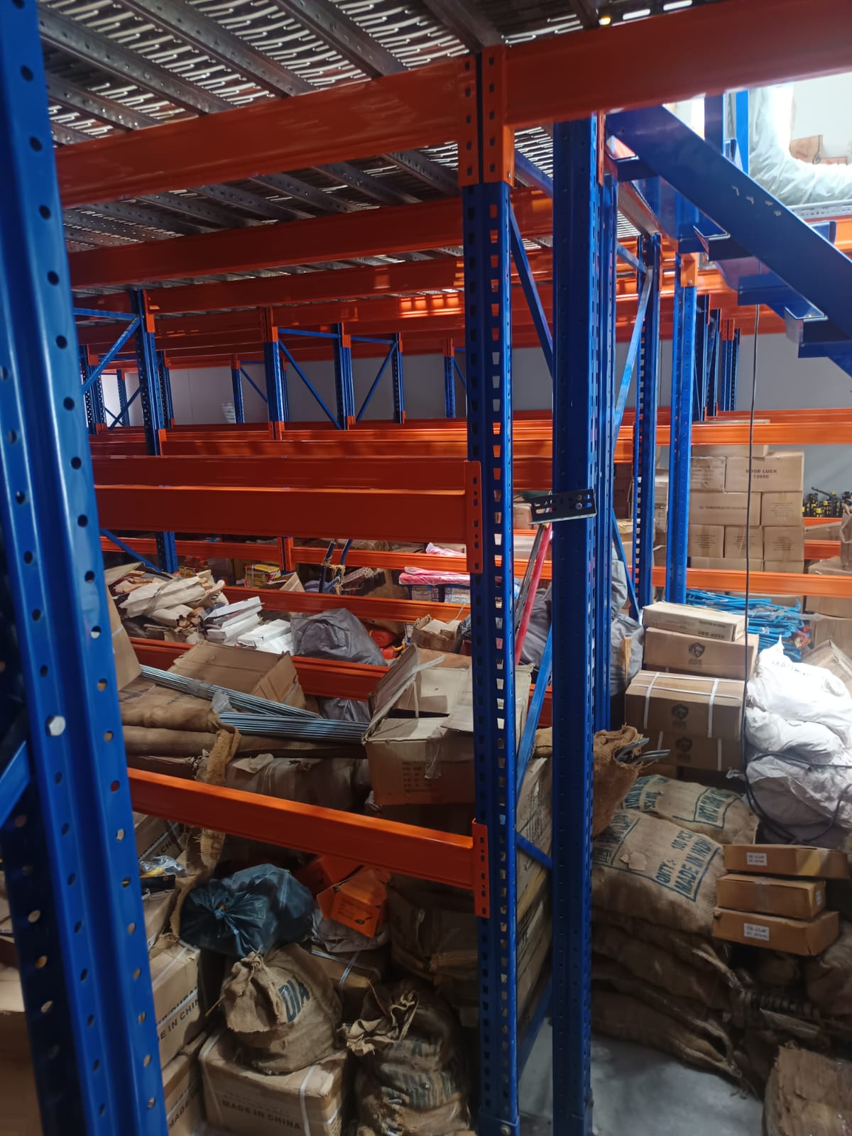 Completed Mezzanine Floor Installation in Al Khabaisi, Dubai – View 2