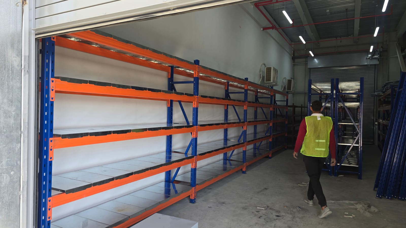 Organized Electrical Components on Medium Duty Racks