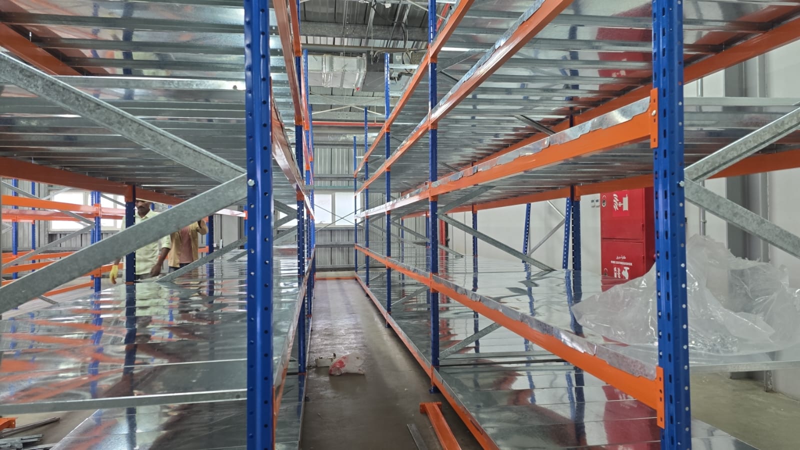 Medium Duty Rack Installation in Capacitor Manufacturer RAK Free Zone